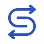 The Serai icon is a blue "S" formed from two blue arrows.